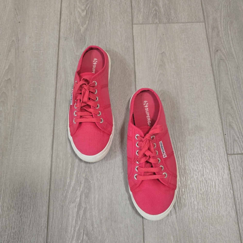 Superga Pink Slids Women's Size 7